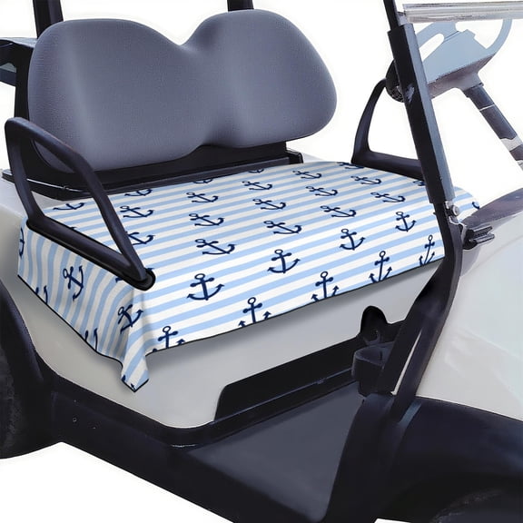 Practical Golf Cart Seat Cover 51" x 31", Easy-Care Microfiber Towel for EZGO, Club Car, Yamaha Front Seats
