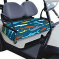 thumbnail image 1 of Practical Golf Cart Seat Cover 51" x 31", Microfiber Towel for EZGO, Club Car, Yamaha Front Seats, Easy Care, 1 of 8