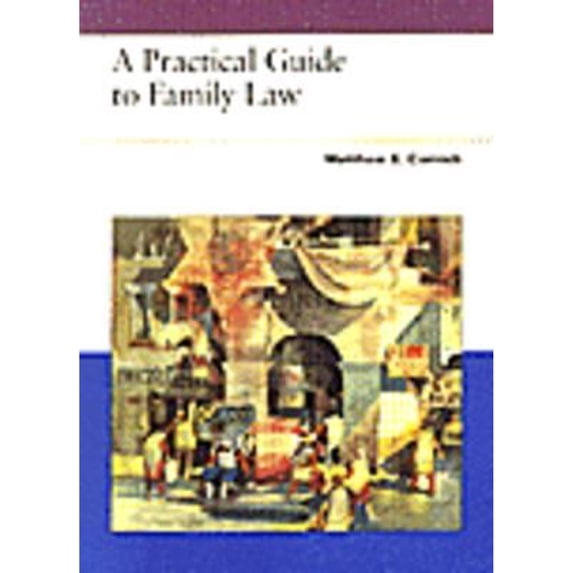 Pre-Owned A Practical Guide to Family Law Paperback
