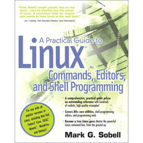 Pre-Owned A practical Guide To Linux Commands, Editors, And Shell Programming (Paperback) 0131478230 9780131478237