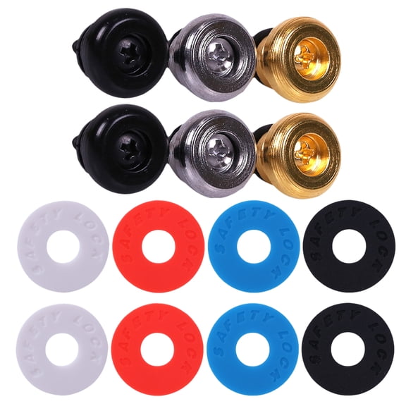 Practical Guitar Strap Button with Screw and Washer Guitar Belt Buckle
