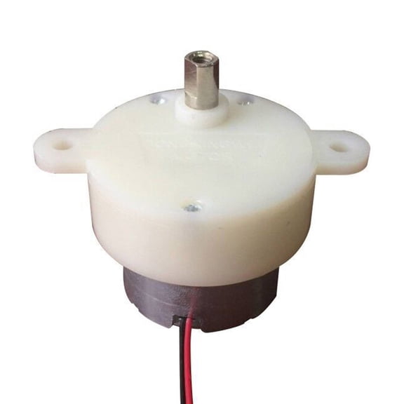 Practical High Stability Plastic 6 12V Gear Motor With Practical Gears Easy Installion for Star Light Exhibition Cases