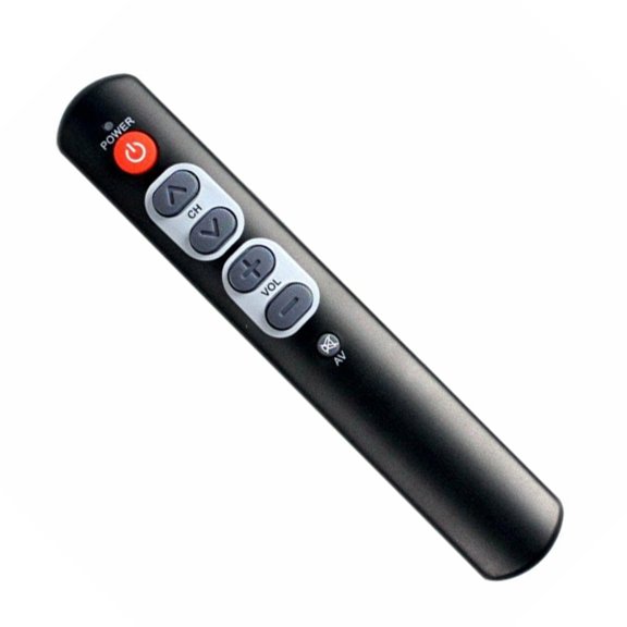 Practical Home Accessories 6 Yellow Button Learning Remote Control Copy Controller for HDTV STB HiFi VCR