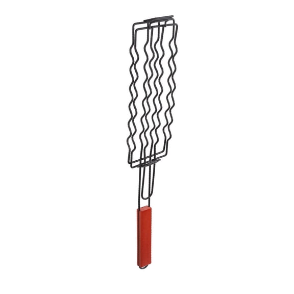 Practical Hot Dogs Grilling Stand Multifunctional Stainless Steel Hot Dogs Barbecue Rack for Family Gatherings