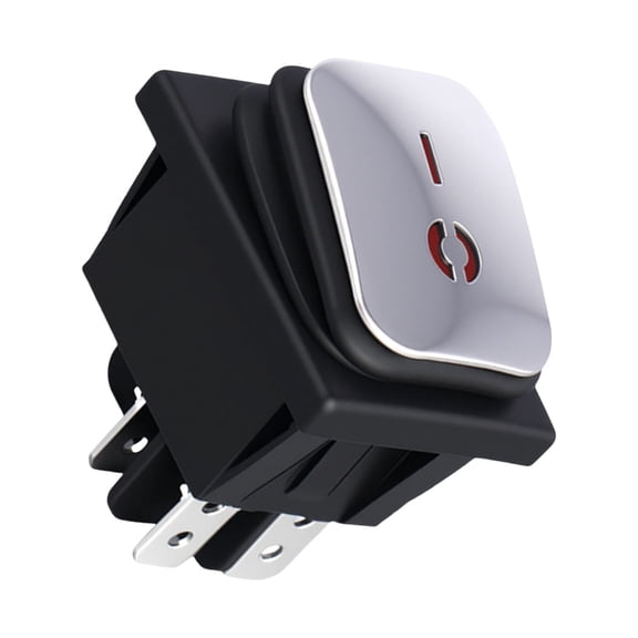 Practical IP65 Rockers Switches 16A With Indicators Light for Home Appliances and Industrial Equipment
