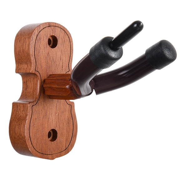 Practical Instrument Wall Mount Hanger Nonslip Violin Hanger Easy Installation Suitable for Ukuleles Violins Storaging