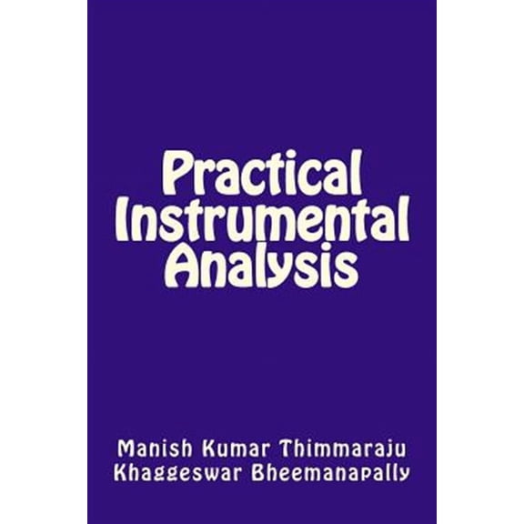 Practical Instrumental Analysis