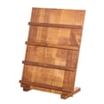 thumbnail image 1 of Practical Jewelry Holder Wood Earring Display Stand Office Display Rack for Jewelry and Business Cards at Home or Retail, 1 of 21