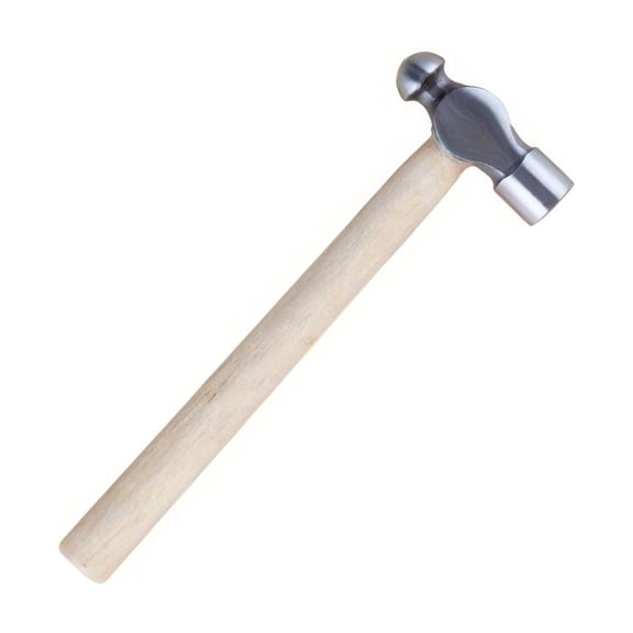 Practical Jewelry Making Hammer Iron Head Hammer with Handle for Crafting Metalworking Supply Jewelry Repair Tool