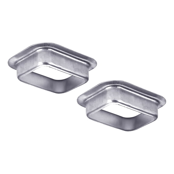 Practical K Styles Rain Gutter Downspout Outlet Aluminum 2 Pack Optimizes Roof Water Flows Easy Installion Designs