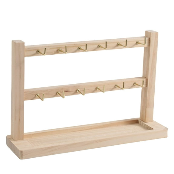 Practical Key Rings Display Stand Elegant Keychain Display Shelf Versatile Keyrings Storage Rack for Collectors