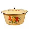 thumbnail image 1 of Practical Kitchen Basin Safe and Heat Resistant Dessert Container Large Capacity Mixing Bowl for Culinary Enthusiasts, 1 of 8