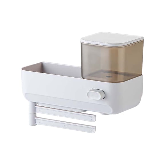 Practical Kitchen Sink Accessories Soap Pump and Rack with Water Drain Function