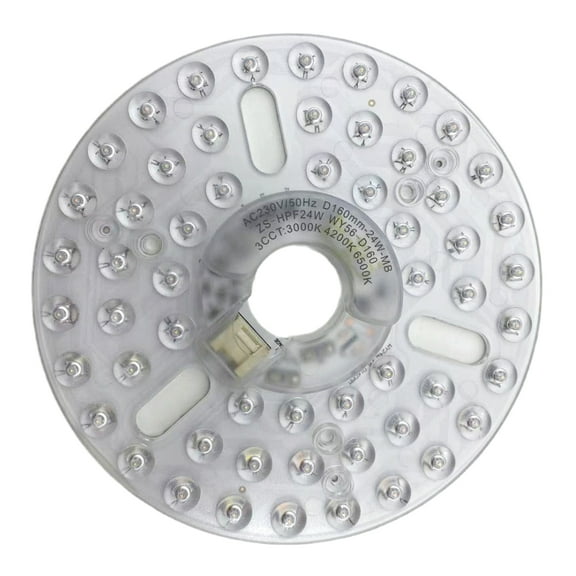 Practical LED Bulb Ceiling Fans Part Quick Installation Fan Light Upgrading Set Energy Efficient LED Fan Light for Home