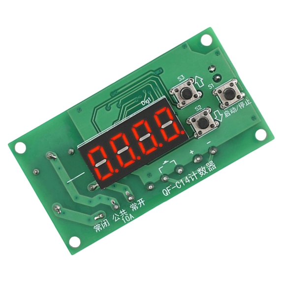 Practical LED Display Processes Counter Module Programmable Memory Retention Relays Control 12V 24V Easy to Use