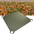 thumbnail image 1 of Practical Leaf Bag Leaf Storage Bag Tear Resistance 57x57 Inches Oxford Fabric Foldable for Yard Cleaning, 1 of 6