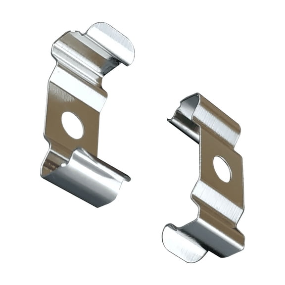 Practical Light Clip Secure Retention Systems for Fluorescent Fixtures Sturdy Manganeses Steel Shop Brackets