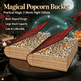 Container Food Hall Practical Magic 2 Book Popcorn Bucket, Novelty 3D Book Shaped Movie ...