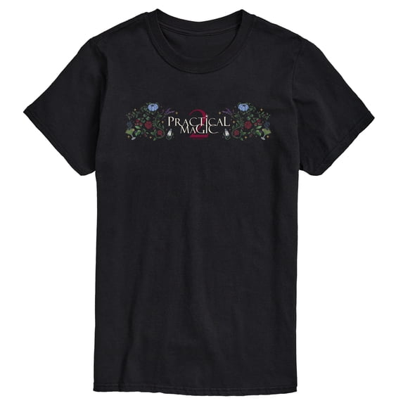 Practical Magic 2 - Logo Florals Short Sleeve Graphic T-Shirt