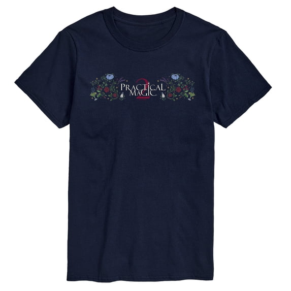 Practical Magic 2 - Logo Florals Short Sleeve Graphic T-Shirt