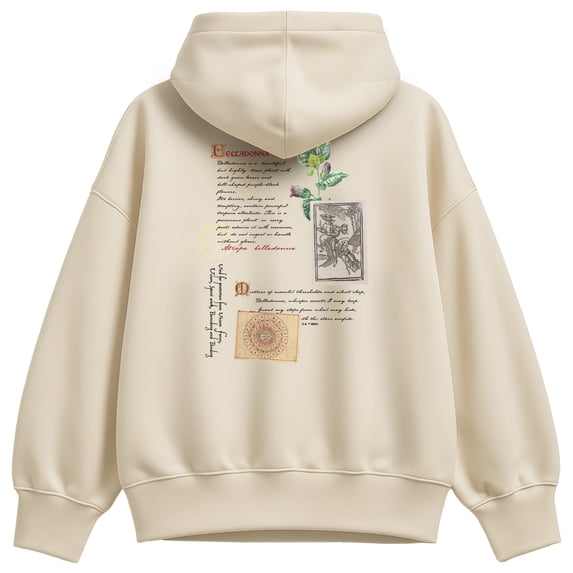 Practical Magic - Belladonna Women's Oversized Fleece Hoodie Sweatshirt
