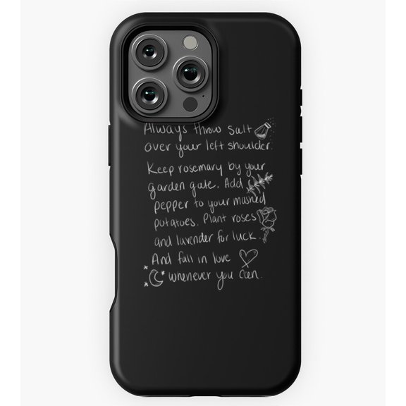 Practical Magic GA6106 Phone Case for iPhone 11 to 17 Pro Max