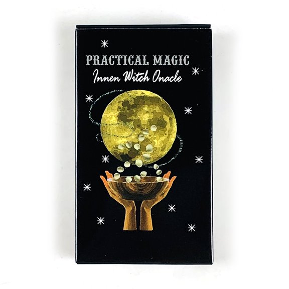 Practical Magic Inner Witch Oracle Cards 46 Card Deck Mysterious Divination Deck English Vision Edition Board Playing Game