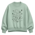 thumbnail image 1 of Practical Magic - Let The Spell Begin To Mix Oversized Fleece Crew Sweatshirt, 1 of 3