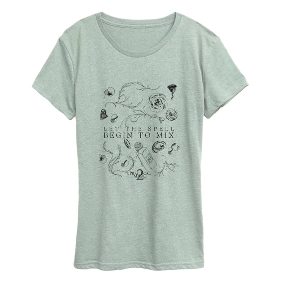 Practical Magic - Let The Spell Begin To Mix Short Sleeve Graphic T-Shirt