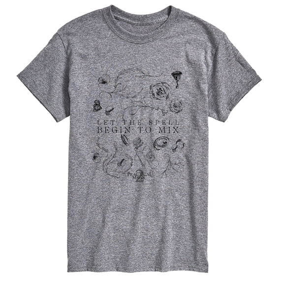 Practical Magic - Let The Spell Begin To Mix Short Sleeve Graphic T-Shirt