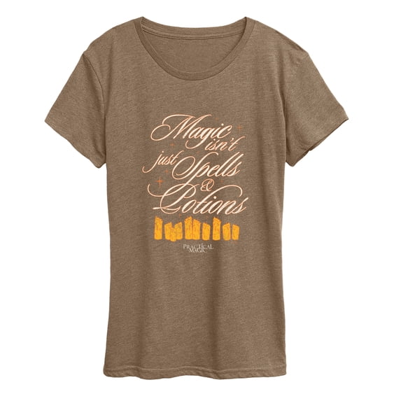 Practical Magic - Magic Isnt Spells & Potions Short Sleeve Graphic T-Shirt