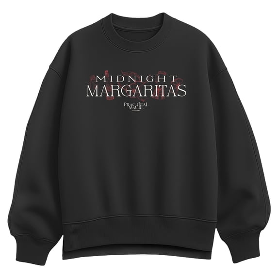 Practical Magic - Midnight Margs Women's Oversized Fleece Crew Sweatshirt