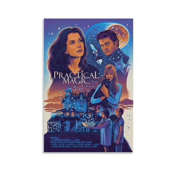 Practical Magic Movie Posters Canvas Art Poster And Wall Art Picture Print Modern Family Bedroom Decor Posters