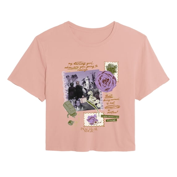 Practical Magic - Scrapbook Cropped Graphic T-Shirt