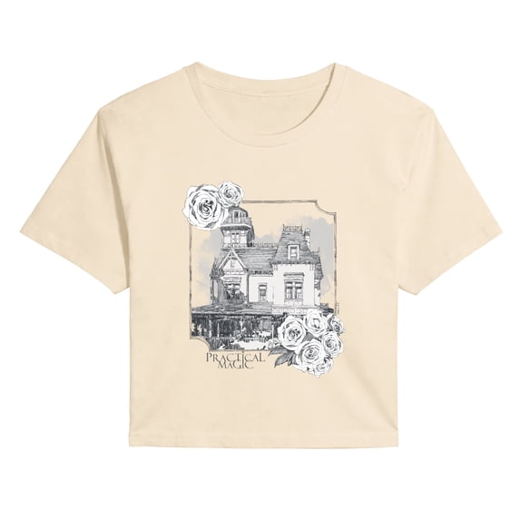 Practical Magic - Witch House Frame Cropped Graphic T-Shirt