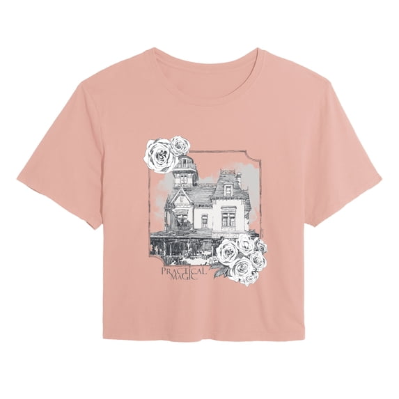 Practical Magic - Witch House Frame Cropped Graphic T-Shirt
