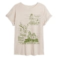 thumbnail image 1 of Practical Magic - Witchy Field Guide Oversized Graphic T-Shirt, 1 of 4