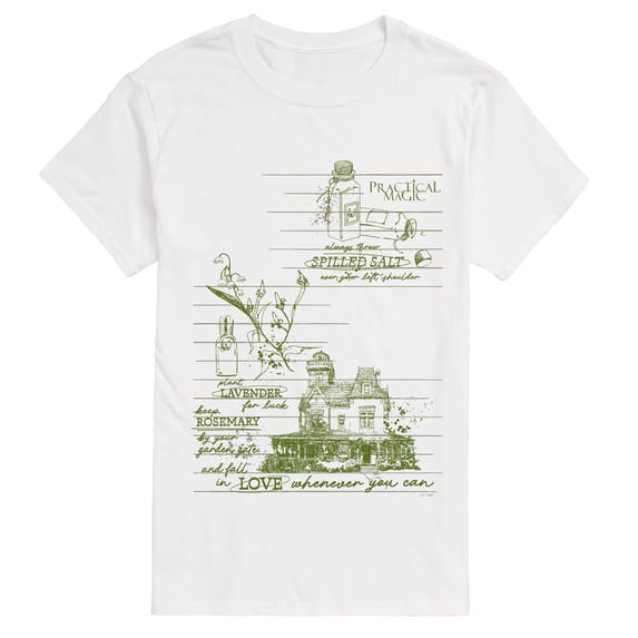 Practical Magic - Witchy Field Guide Short Sleeve Graphic T-Shirt
