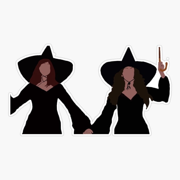 Practical Magic Witchy Moon Sticker