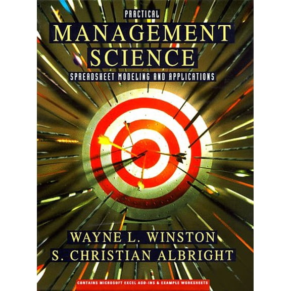 Pre-Owned Practical Management Science: Spreadsheet Modeling and Applications, 9780534217747, 0534217745, Hardcover, 1 edition