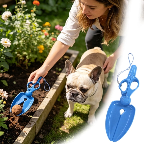 Practical Manure Shovel Equipped With A Comfortable Handle Design Convenient For Collecting Waste While Walking Dogs Outdoor Pet Tool
