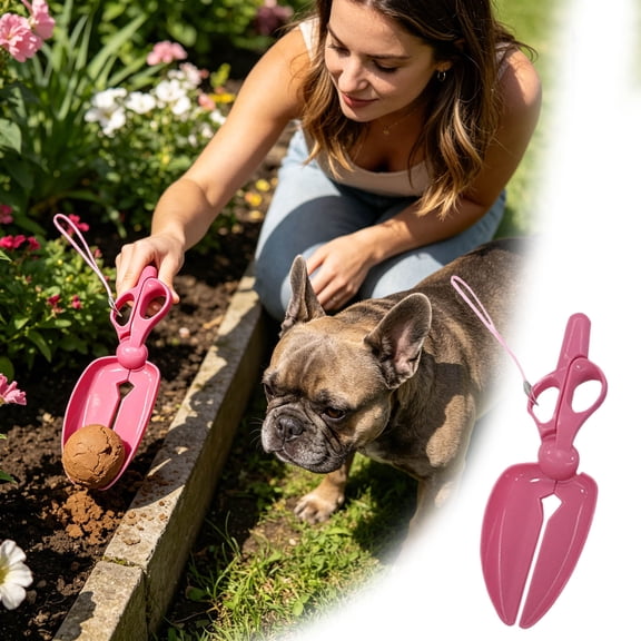 Practical Manure Shovel Equipped With A Comfortable Handle Design Convenient For Collecting Waste While Walking Dogs Outdoor Pet Tool