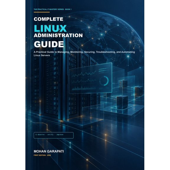 The Practical It Mastery Complete Linux Administration Guide: A Practical Guide to Managing, Monitoring, Securing, Troubleshooting, and Automatin, Book 1, (Paperback)