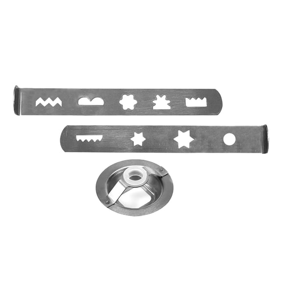 Practical Meat Grinder Part Stainless Steel Nozzle Biscuit Accessories for Home