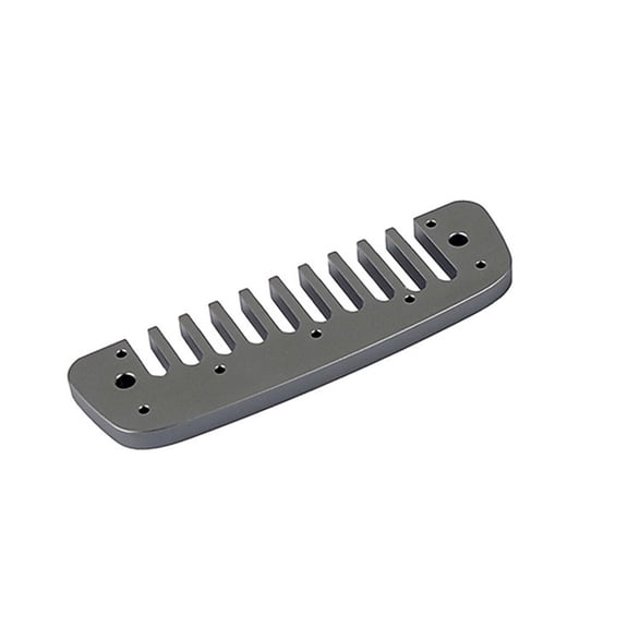Practical Metal Harmonica Comb 10 Holes Diatonic Harmonica Comb Harp Accessories for Stage Performances Enduring