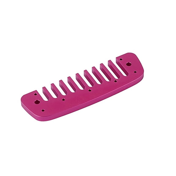 Practical Metal Harmonica Comb Diatonic Harmonica Comb 10 Holes Blues Harp Accessories Easy to Install