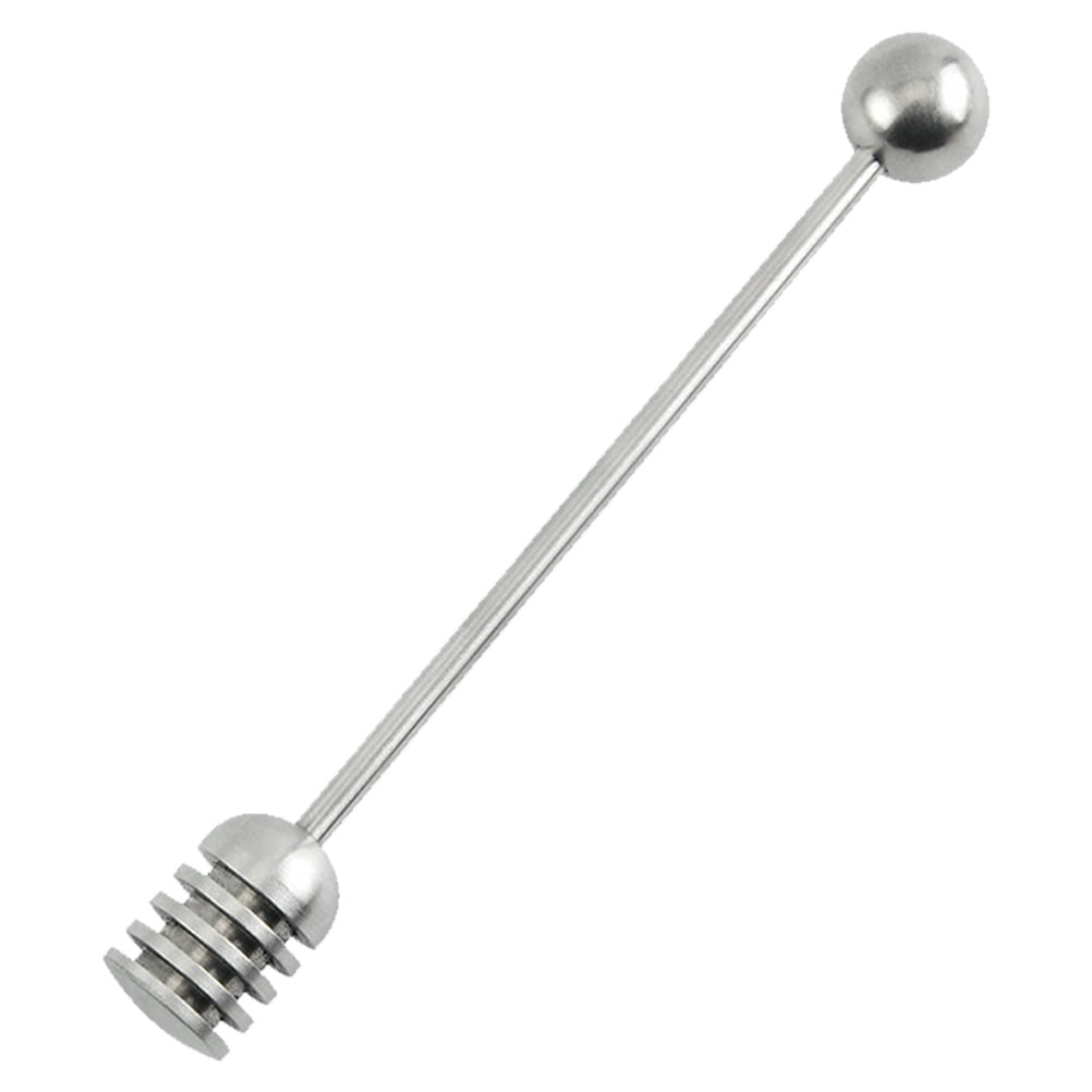 ABOOFAN 2pcs Honey Stirrer Stainless Steel Honey Stirring