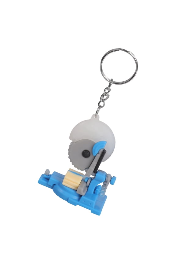 Practical Miniature Cutting Machine Keychain Plastic Keyring Double Purpose Solution for Small Tasks Daily Enhancement