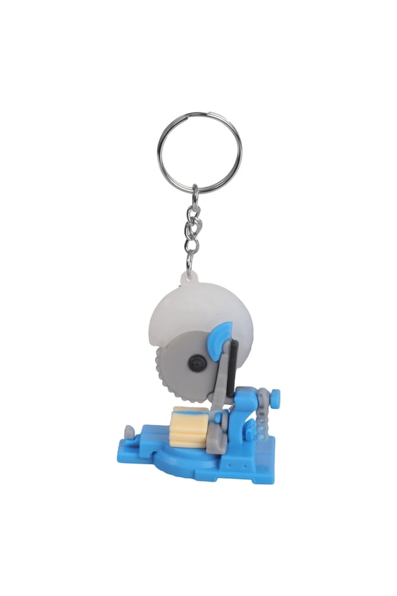 Practical Miniature Cutting Machine Keychain Plastic Keyring Double Purpose Solution for Small Tasks Daily Enhancement
