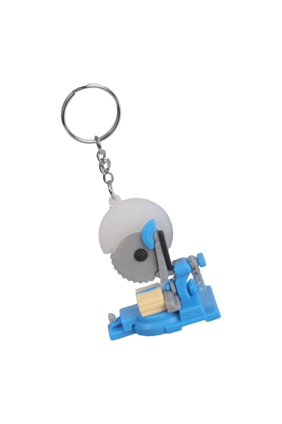 Practical Miniature Cutting Machine Keychain Plastic Keyring Double Purpose Solution for Small Tasks Daily Enhancement